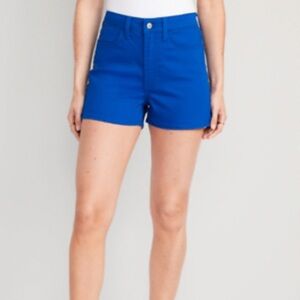 Plus size HIGH-WAISTED JEAN SHORT 3" INSEAM size 20